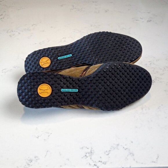 Cole Haan Nike Air Suede Leather Trim Mules - Picture 7 of 7